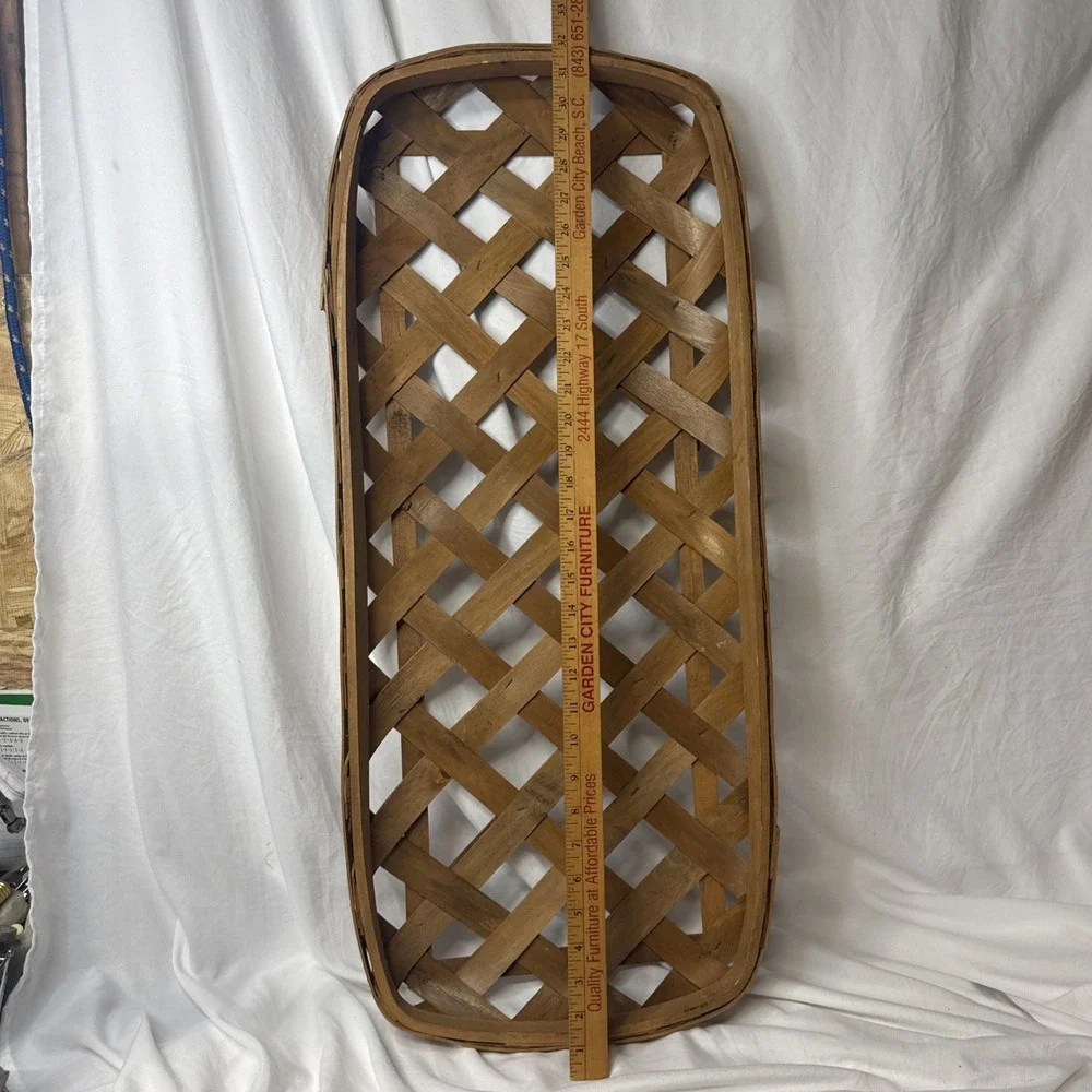 VTG Tobacco Rectangle BASKET  31